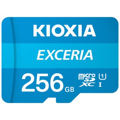 Kioxia 256Gb MicroSD UHS-I C10