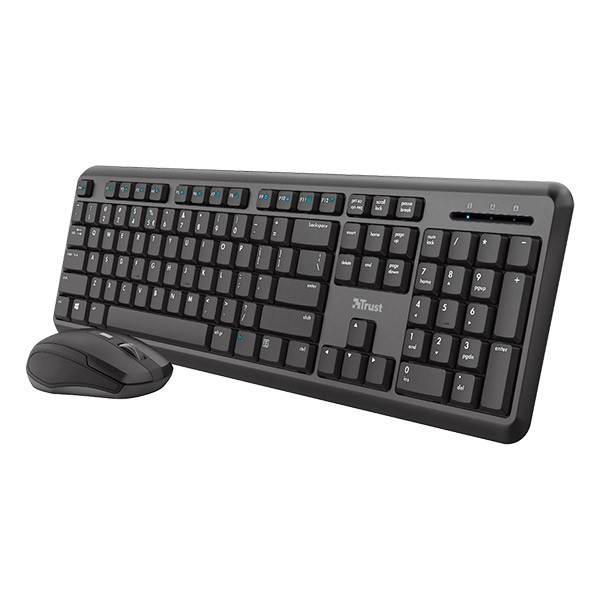 Trust TKM-350 Teclado y Ratón Inalámbricos Silent