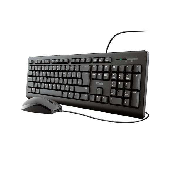 Trust TKM-250 Teclado y Ratón Resistente