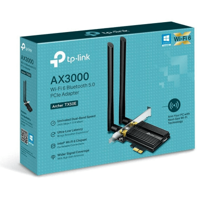 TP-LINK AX3000 Wifi + Bluetooth 5.0 PCIe Dual Band