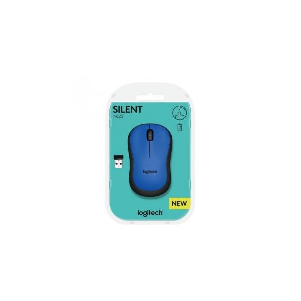 Logitech M220 Silent Plus Azul