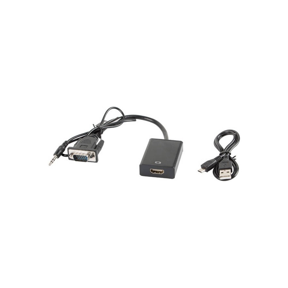Conversor VGA a HDMI con Audio