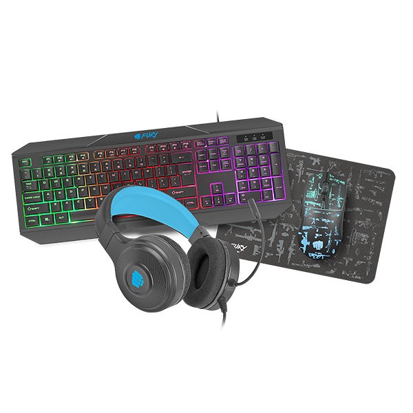 Pack Gaming 4 en 1 Fury