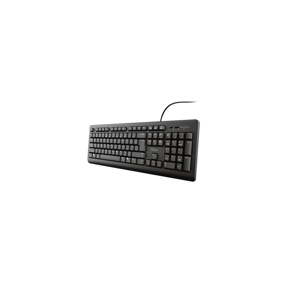 Trust TK-150 Teclado Silencioso y resistente