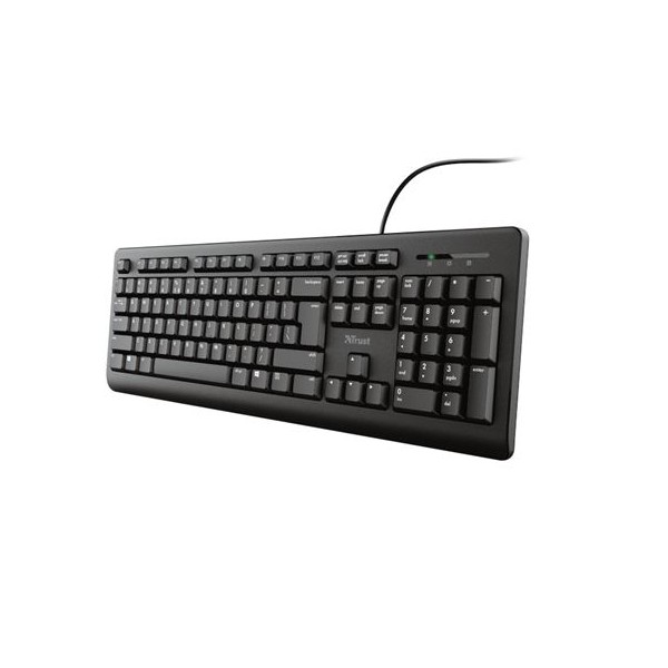 Trust TK-150 Teclado Silencioso y resistente