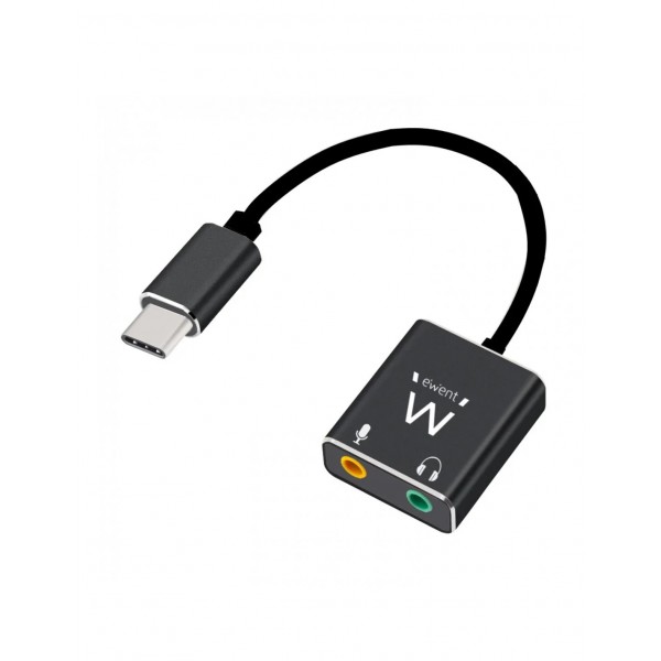 Ewent Tarjeta de Sonido USB C