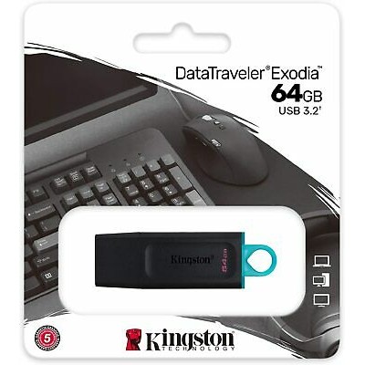 Kingston 64Gb USB 3.2 Exodia