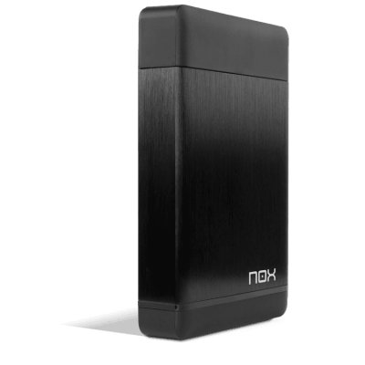 Nox Caja HDD 3,5 SATA3 USB 3.0 Negra