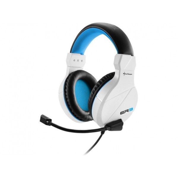 Sharkoon Rush ER 3 Blanco Minijack Stereo