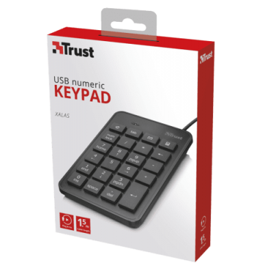 Trust Teclado numérico Xalas USB 2