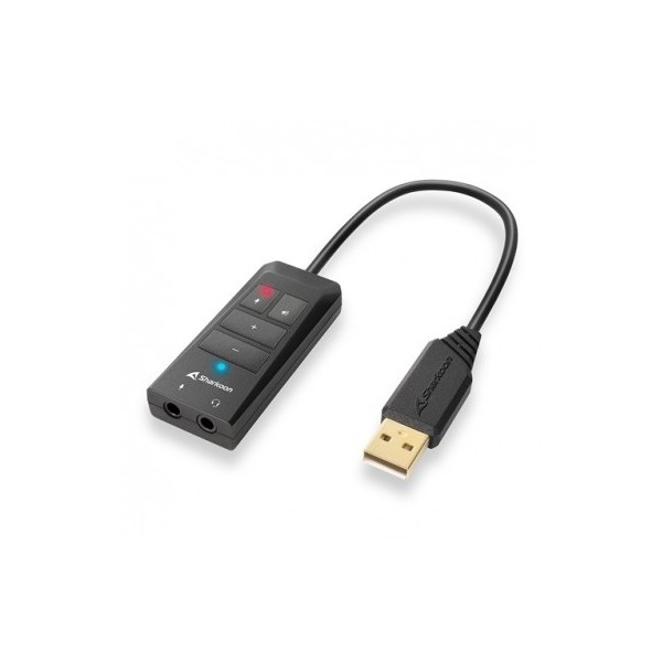 Sharkoon SB2 USB Tarjeta de sonido