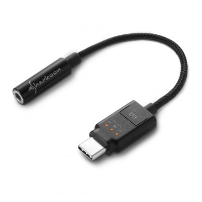 Sharkoon Mobile DAC USB C Tarjeta de sonido