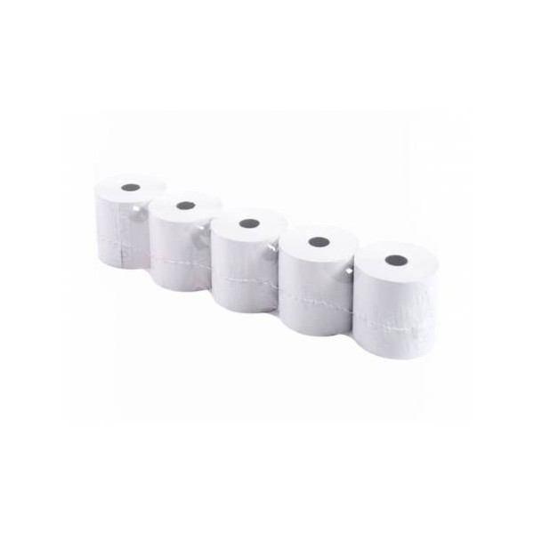 Pack 5 Rollo papel t?mico 80x80x12 sin bisfenol