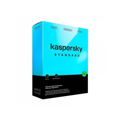 Kaspersky Antivirus 3 Licencia PC Standard
