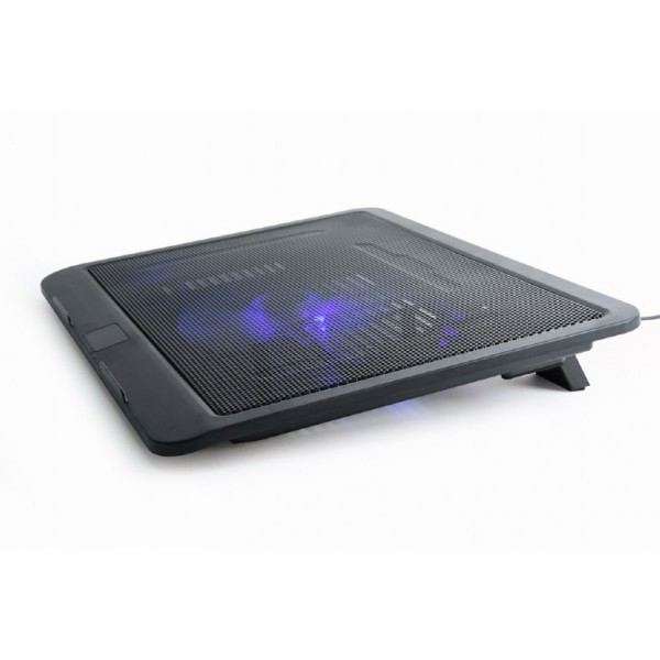 Gembird base refrigeradora hasta 15" LED