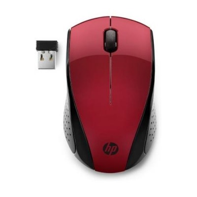 HP Wireless Mouse 220 Rojo