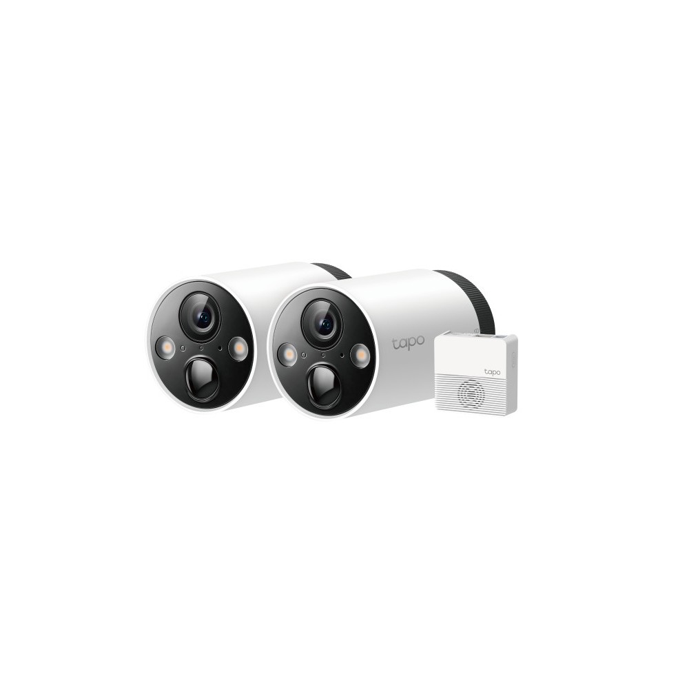 TP-Link Tapo 2x C420 IP 2K WIFI Bater? + H200