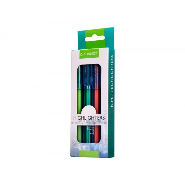 Rotuladores fluorescentes 4Ud