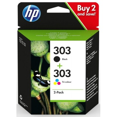 HP 303 Pack Negro + Color