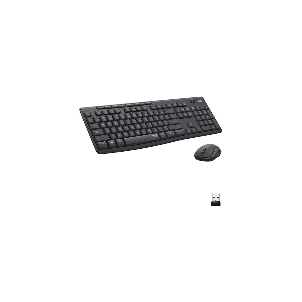 Logitech MK295 Negro Silencioso