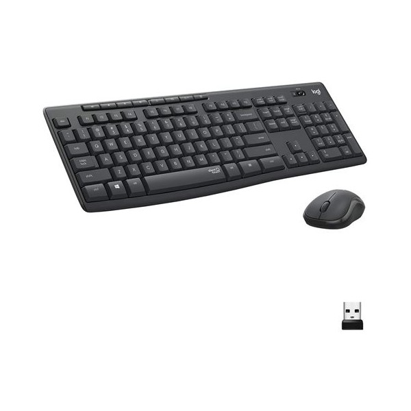 Logitech MK295 Negro Silencioso