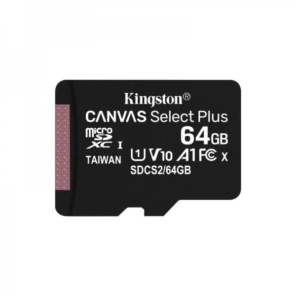 Kingston 64Gb MicroSD 100Mb/s