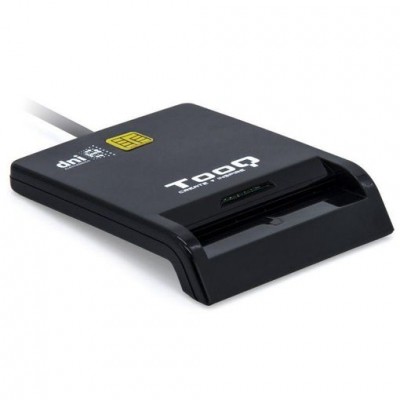 Tooq Lector de DNI y Smart Cards Negro USB-C