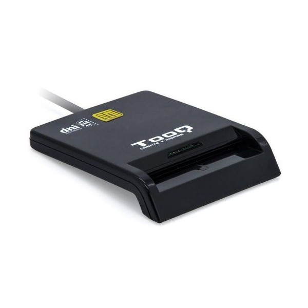 Tooq Lector de DNI y Smart Cards Negro USB-C