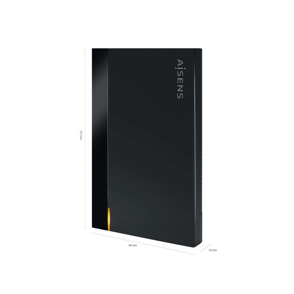 Aisens 2524B Caja para disco 2,5" USB