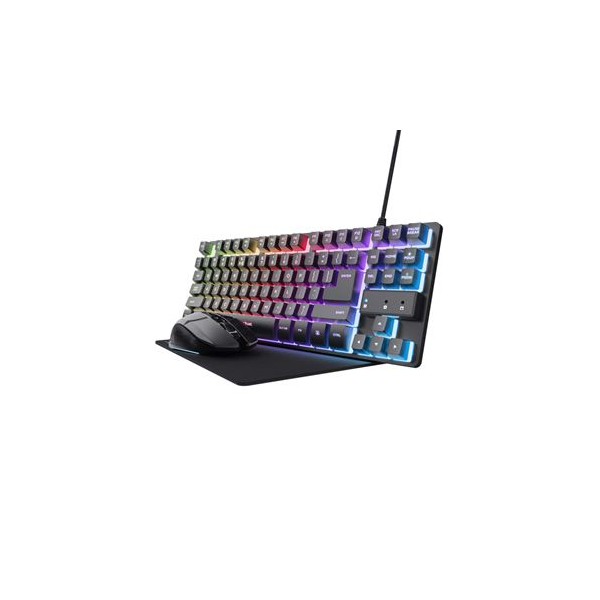 Trust Pack Gaming GTX-794 Tec TKL +Rat+Sup LED