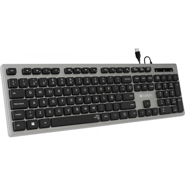 Subblim teclado cableado Flat HQ