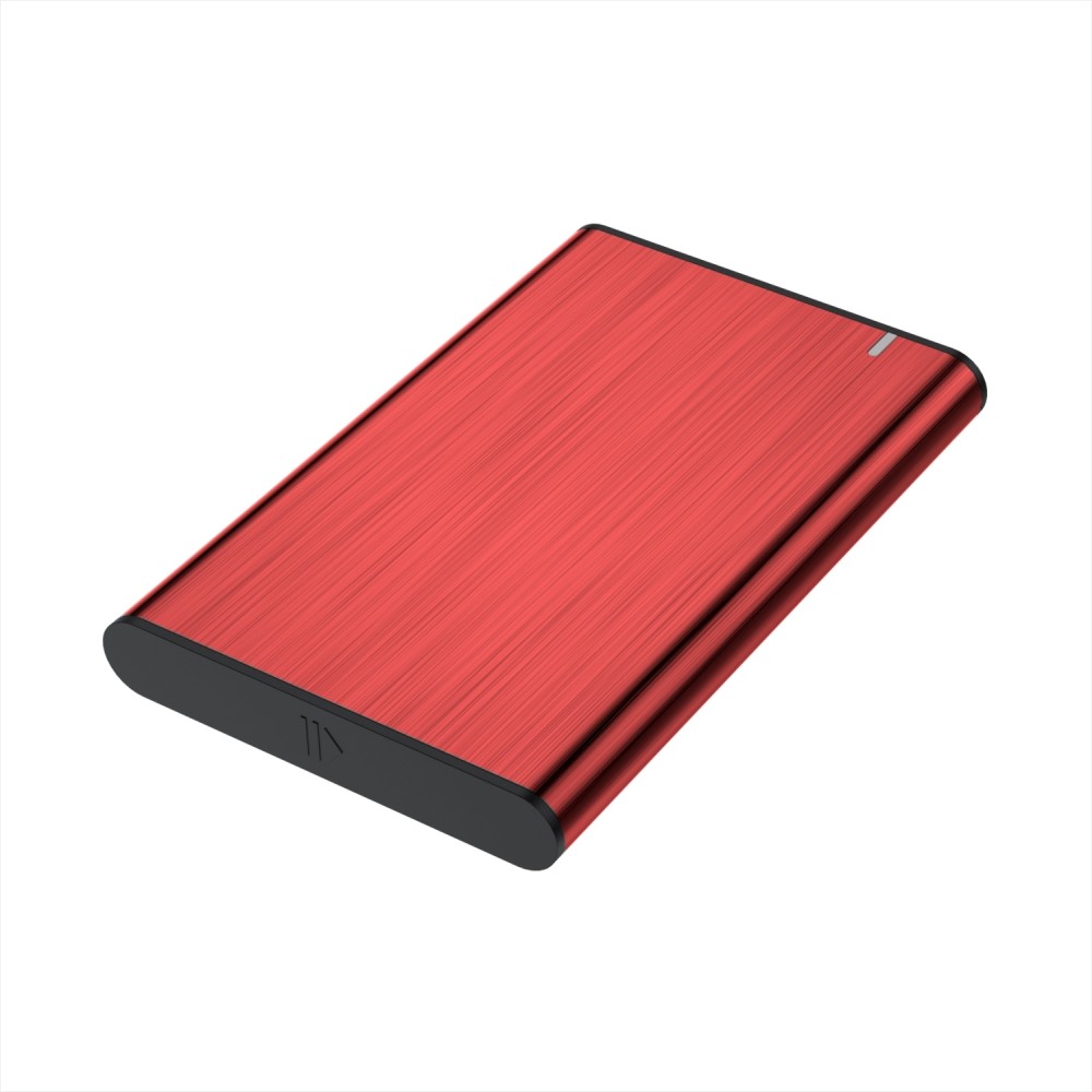 Aisens 2525 Caja para disco 2,5" USB Roja