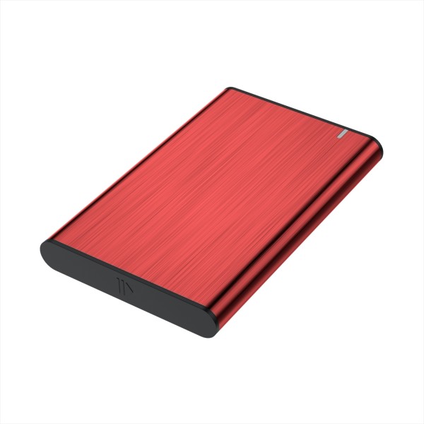 Aisens 2525 Caja para disco 2,5" USB Roja