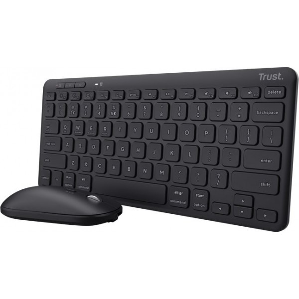 Trust LYRA Teclado Compacto + Ratón Bluetooth/RF