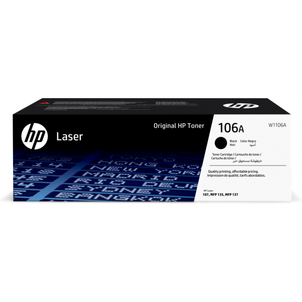HP 106A T?er Negro