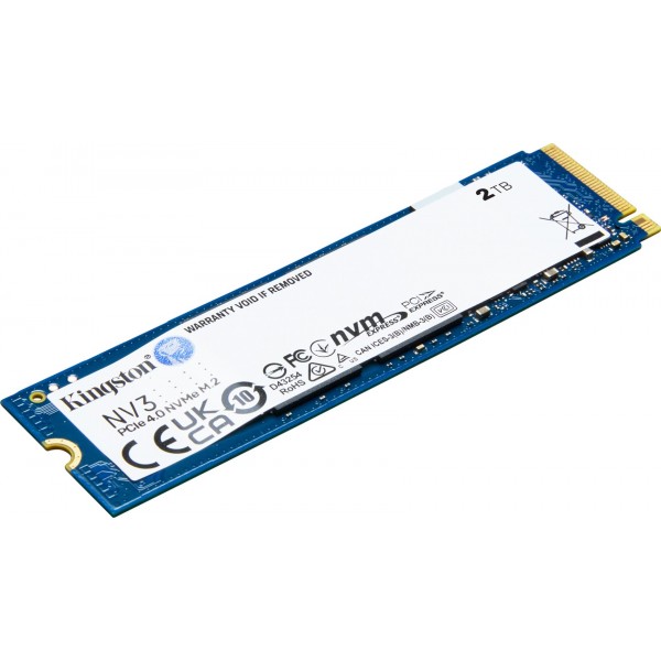 Kingston SSD 2Tb Nvme M.2 6000Mb/s NV3