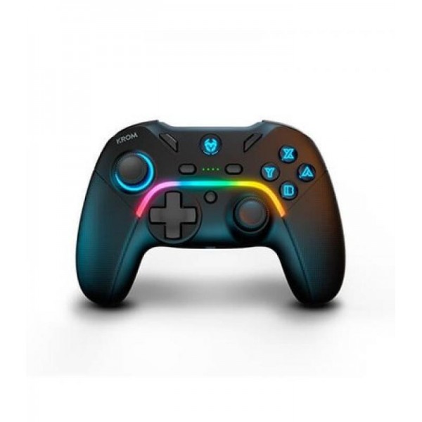 Krom Kayros RGB GamePad Inal?brico PC/SWITCH/ANDR