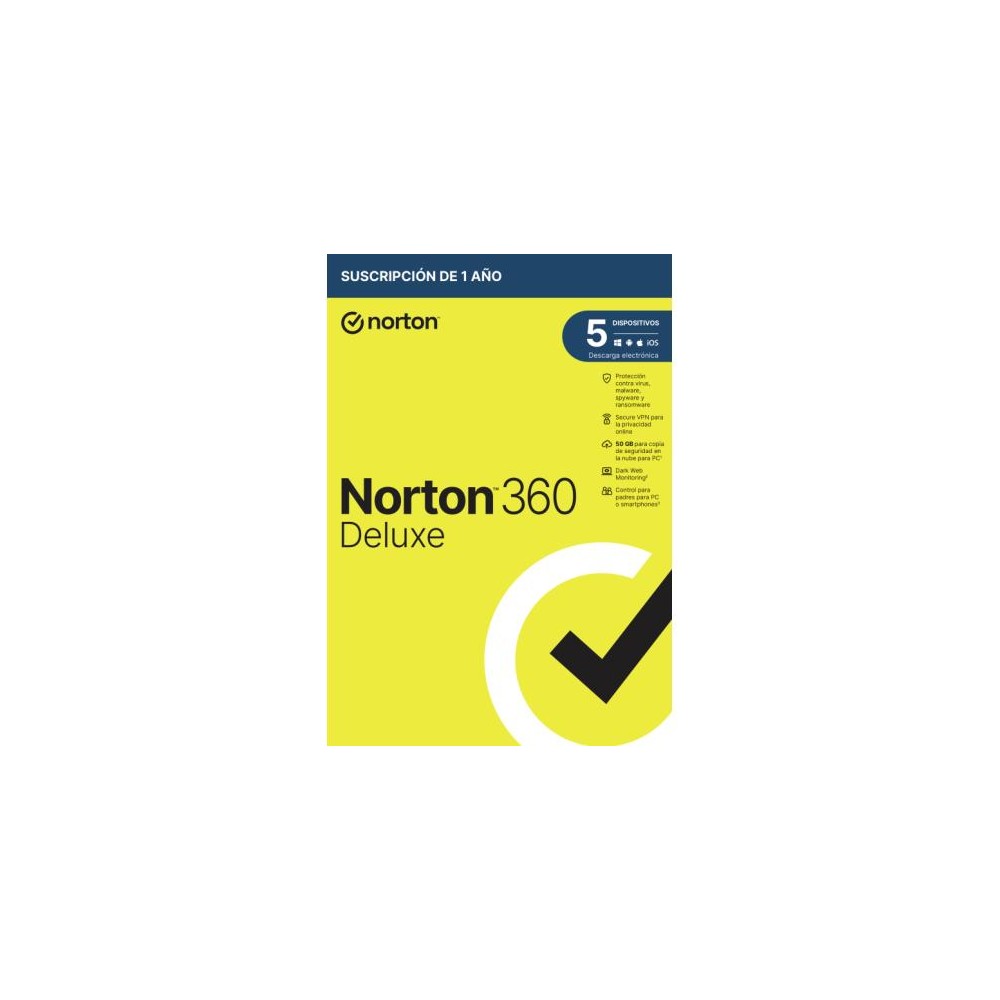 Norton 360 Deluxe 5 dispositivos 1 a?