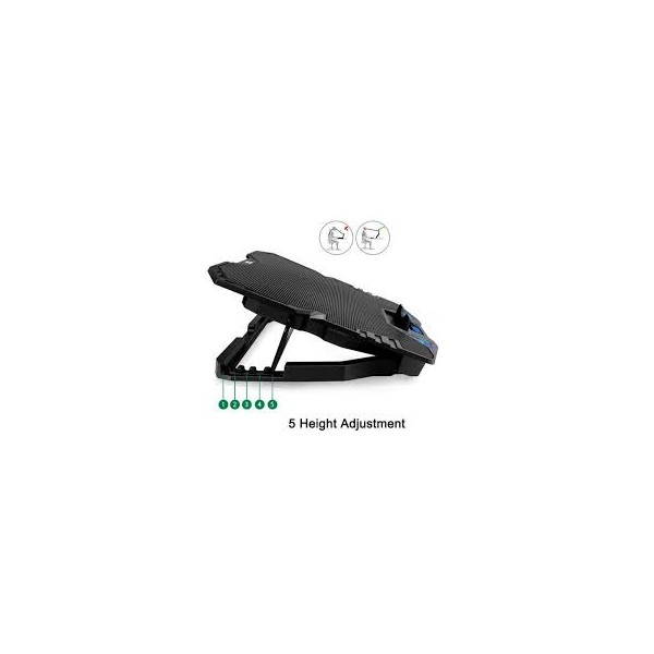 Ewent Base de port?il hasta 17" 5 Ventiladores