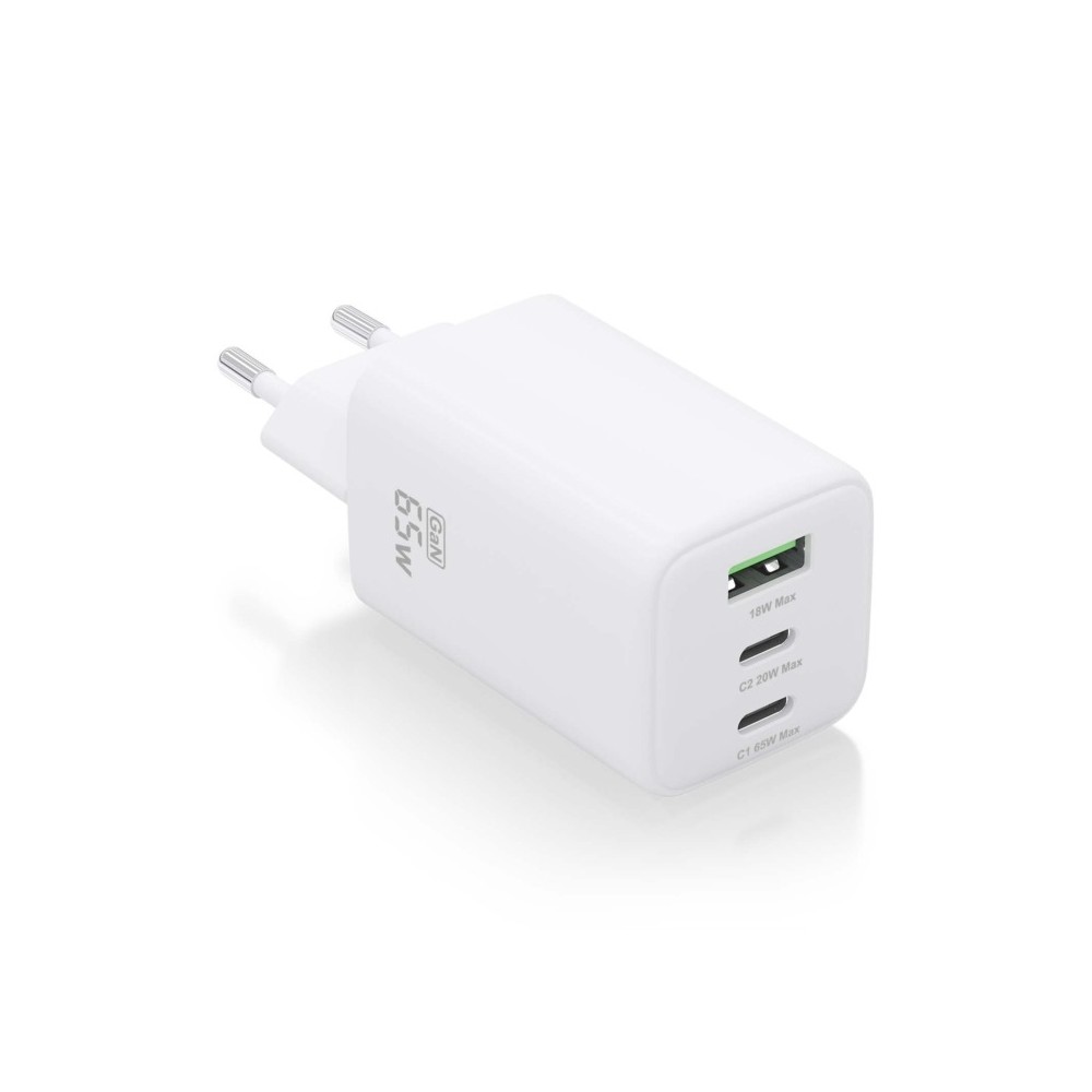 Aisens 65W Carga r?ida USB + 2xUSB C Negro