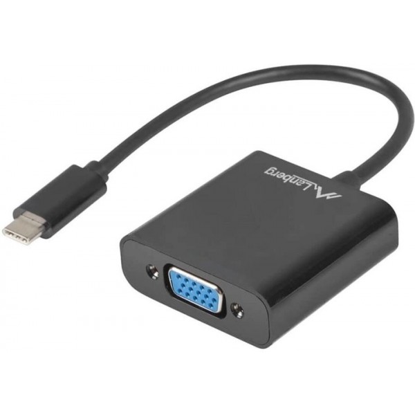 Lanberg Adaptador USB C a VGA