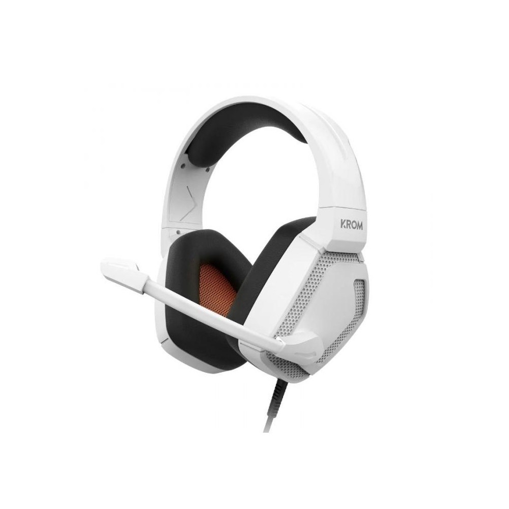 Krom Kopa PRO Stereo Headset Blanco