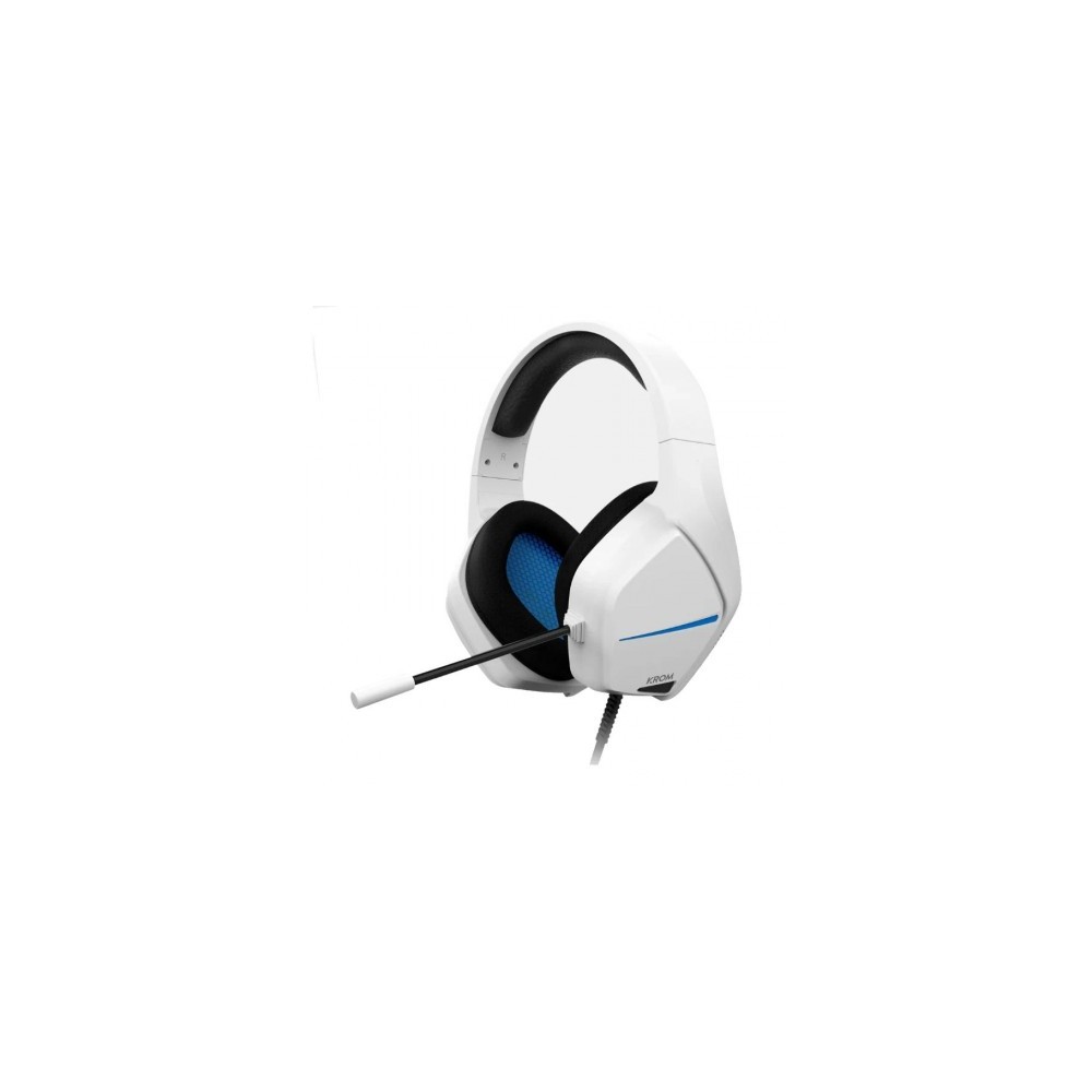 Krom Kopa Move Stereo Headset Blanco