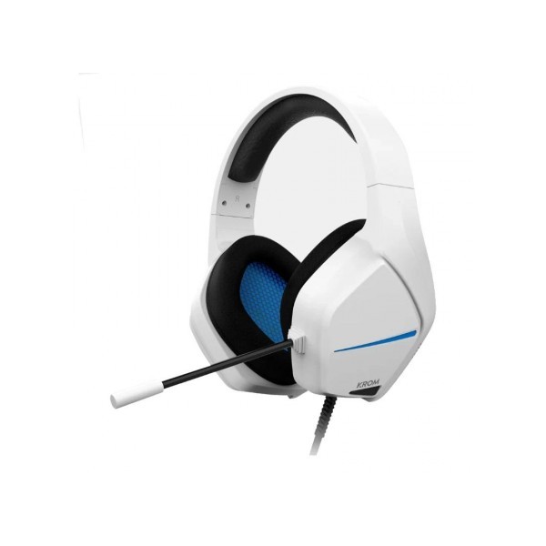 Krom Kopa Move Stereo Headset Blanco
