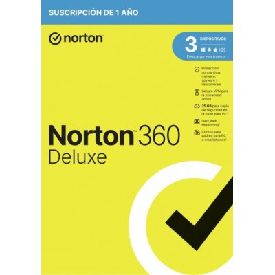 Norton Antivirus 360 Deluxe 3 Dispositivos