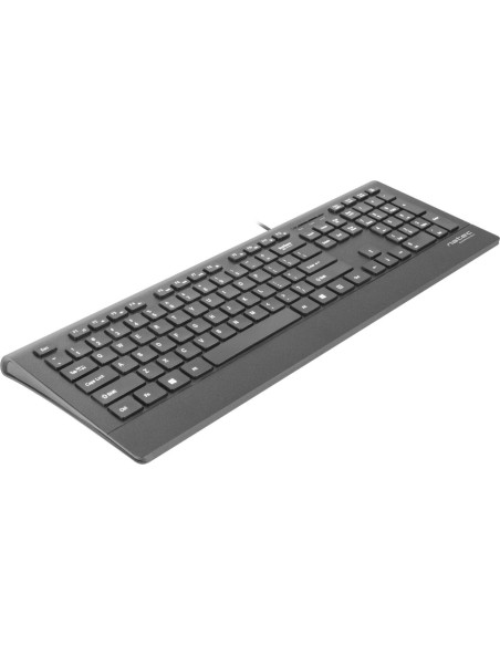 Natec Barracuda Teclado Slim Multimedia USB