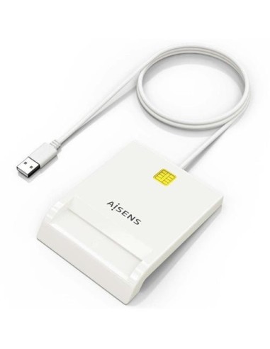 Aisens Lector DNI y tarjetas inteligentes USB BL