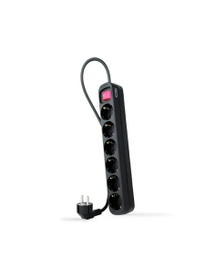 Nanocable Regleta 6 Tomas con interruptor