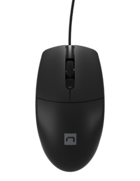 Natec Ruff+ Óptico 1200Dpi USB Negro