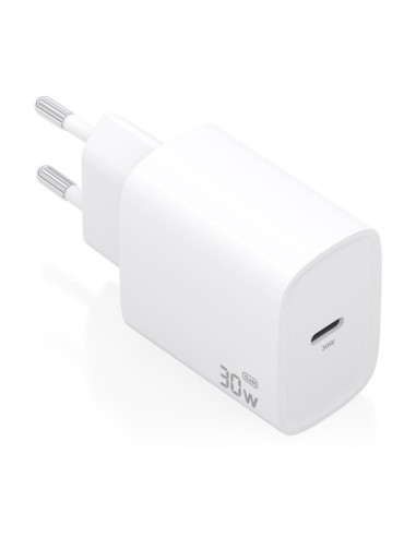 Aisens Cargador de carga rápida 30W USB C Blanco